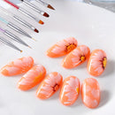 7Pcs Acrylic Nail Art Pen Tips UV Builder Gel Painting Brush Manicure Set  PME
