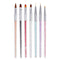 7Pcs Acrylic Nail Art Pen Tips UV Builder Gel Painting Brush Manicure Set  PME