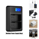 Replacement Battery NP-FZ100 USB Dual Charger For Sony A9 7M3 ILCE-9 A7R3 KILO