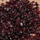 100g Natural Garnet Point Crystal Stone Gravel Fish Tank Decor Rough Spec COW