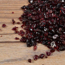 100g Natural Garnet Point Crystal Stone Gravel Fish Tank Decor Rough Spec COW