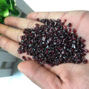 100g Natural Garnet Point Crystal Stone Gravel Fish Tank Decor Rough Spec COW