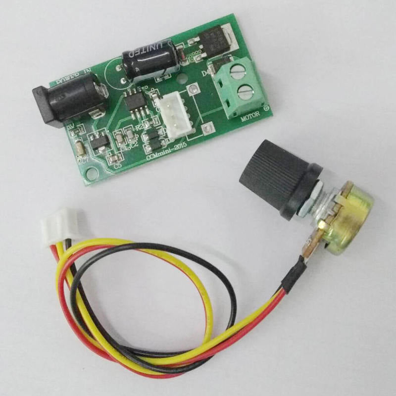 Mini DC 3A Motor PWM Speed Controller 6-28V  Speed Control Switch OZC