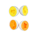 1 X6pcs Eggs Shape Wise Pretend Puzzle Tool Colorful Baby Kids Learn Education