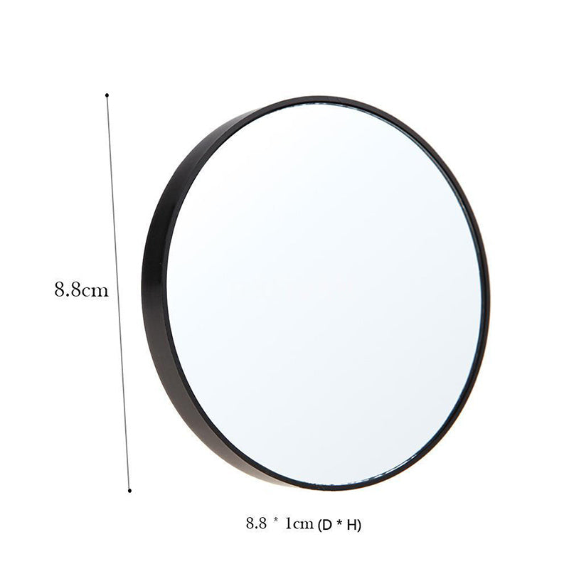 Portable 15X Magnifying Mirror 3.5in Suction Cup Beauty Makeup Cosmetic  RCZ