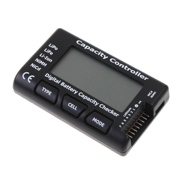 RC LCD Battery Capacity Voltage Checker Controller Tester for RC LiPo Batt IXM
