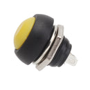 6x Cute Mini Waterproof Dash Locking Momentary ON/OFF Push Button Switc XPC