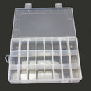 24 Grid Transparent Jewelry Beads Organizer Box Case Storage Container Ho ITJ