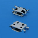 10Pcs Micro USB Type B Female 5Pin Socket 4 Legs SMT SMD Soldering Connect HDE