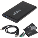 2.5 inch USB3.0  HDD HD Case Tool Mobile Disk Hard Drive Enclosure Case N QYC