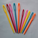 Colorful Crochet Weaving Tools Plastic Hand Sewing Knitting Needle 7cm 9cm