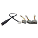 RJ9 4P4C Male to 3.5mm Female Headset Audio Phone Converter Adapter Cable Wire W
