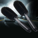 Alloy Car Wheel Tire Rim Scrub Brush Washing Cleaner Vehicle Cleaning Tool SMQ