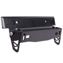 Car Truck Black Metal Front Bumper License Plate Relocator Bracket Holder Bar