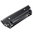 Car Truck Black Metal Front Bumper License Plate Relocator Bracket Holder Bar