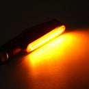 Universal Motorcycle Bike 12 LED Turn Signal Lamp Indicator Blinkers Amb TLH