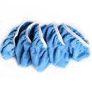 8PCS 9-10'' Blue Plush Soft Car Polishing Waxing Bonnet Buffing Sleeve RIA