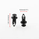 120 x Car Rivets Fender Panel Fastener Bumper Push Clips Screws 9mm Ho LZO SPK