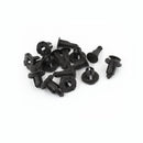 120 x Car Rivets Fender Panel Fastener Bumper Push Clips Screws 9mm Ho LZO SPK