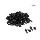 120 x Car Rivets Fender Panel Fastener Bumper Push Clips Screws 9mm Ho TGL