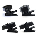 2PCS  Mini LED Flashlight Glasses  Adjustable Clip Reading Light Universal EYY
