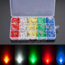 500pcs 5mm LED Emitting Diodes Transistor Bright Light Round  Assortmen YXQ