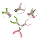 3 Piece Mini Pliers Set Cutter Diagonal Nose Linesman Drop Forged Steel KGO