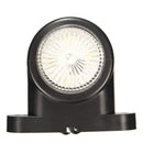 2pcs 12V-24V LED Red/White Marker Light Lamp Truck Trailer Caravan fg