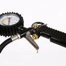 Car Truck Auto Motor Tyre Tire Air Pressure Gauge Meter Tester Tool Black DDV