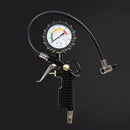 Car Truck Auto Motor Tyre Tire Air Pressure Gauge Meter Tester Tool Black DDV