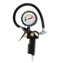 Car Truck Auto Motor Tyre Tire Air Pressure Gauge Meter Tester Tool Black DDV