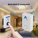 Portable Wireless Digital Door Bell Sound Music Chime Cordless 100m Ran GXY