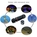 XYS20 IP68 3-Core Straight Through Waterproof Connector Outdoor Cable Connector