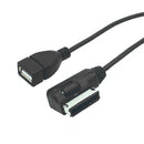 Car USB Cable Adapter Extension Cord MDI MMI AMI USB For for AUDI A3/A4/A5 TMN