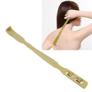 Bamboo Back Scratcher-Massager Roll Aid Stick Body Itch Scratching Long xcvz