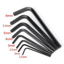 8Stk 1,5mm-6mm Metall Sechskant Fahrrad Satz Auto Haus DIY Schraubensch TJS