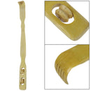 Bamboo Back Scratcher-Massager Roll Aid Stick Body Itch Scratching Long xcvz