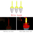 3PCS Smart LED Electronic Fishing Float Rock Plastic Fishing Floats PXO MGP