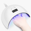 Portable Professional Manicure Tool LED/UV Phototherapy Nail Gel Lamp Fast BOX