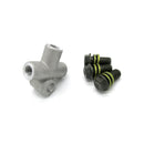 1 Piece 3-Way Forged Valve Aluminum 9mm/0.35inch Tempering Mixing Valve ghf BGK