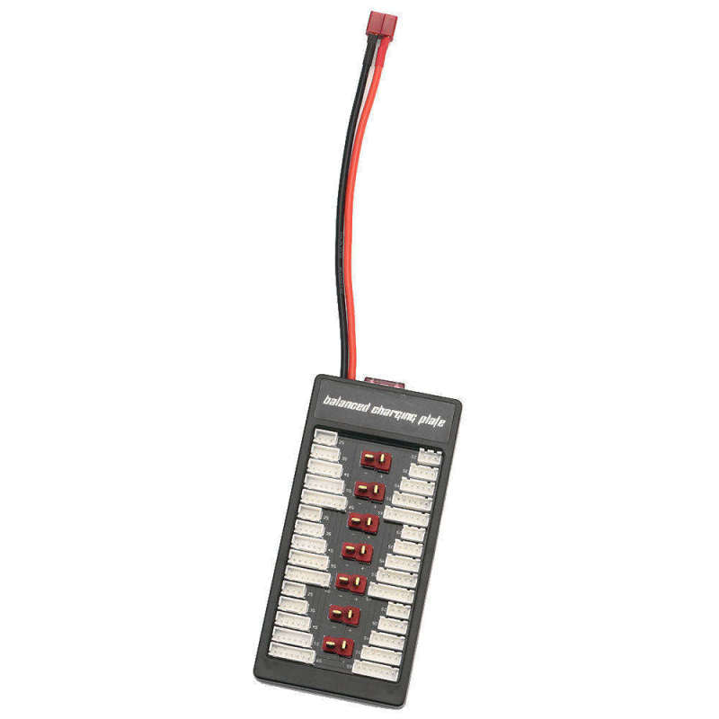 XT60/T Plug Lipo Charging Board Parallel 6 in1 Battery Charger Plate for B6 B6AC