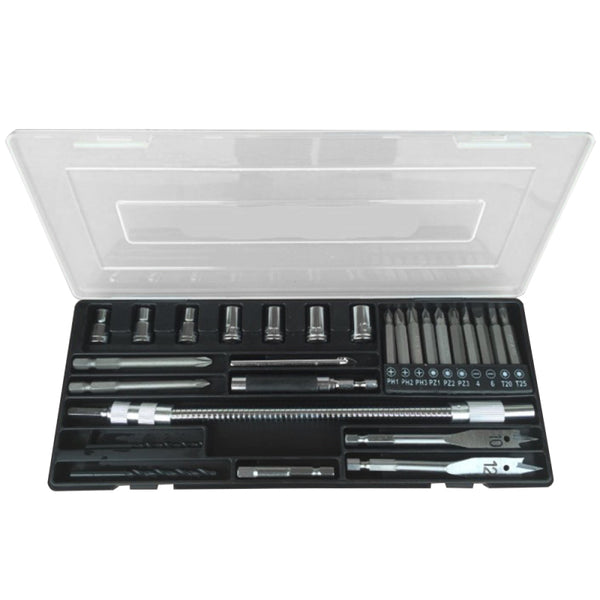 Steel Repair Tool Chrome Vanadium Screwdriver Set 26 Drill Bit Combina PPR