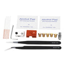 E3DV6 Silicone Heat Block 0.2-0.8mm Nozzle Cleaning Drill Tweezers Wrench Kit