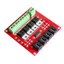Four Channel 4 Route MOSFET Button IRF540 V2.0+ MOSFET Switch Module Arduino fs