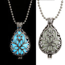 Luminous Pretty Magic Fairy Steampunk Locket Glow In The Dark Pendant Ne CHO