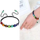 7 Chakra Healing Balance Beaded Bracelet Natural Stone Yoga Reiki Prayer  QJC