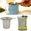 Stainless Steel Loose Tea Leaf Strainer Herbal Spice Infuser Filter Diffuser New