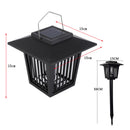 Solar Powered LED Torch Light Garden Yard Lawn Pathway Landscape Lamp TBN SDF