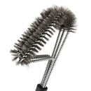 18'' BBQ Grill Brush Stainless Steel Barbecue Cleaning Tool Woven Wire Kit RKA