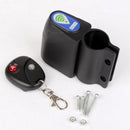 Durable Bicycle Bike Alarm Security Lock Wireless Anti-theft Remote Control cx